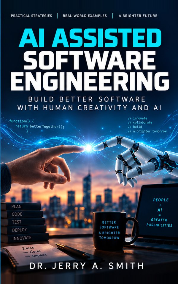 Cover of AI Assisted Software Engineering by Dr. Jerry A. Smith